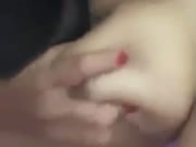 Tetas grandes chica vietnamita selfie burlándose